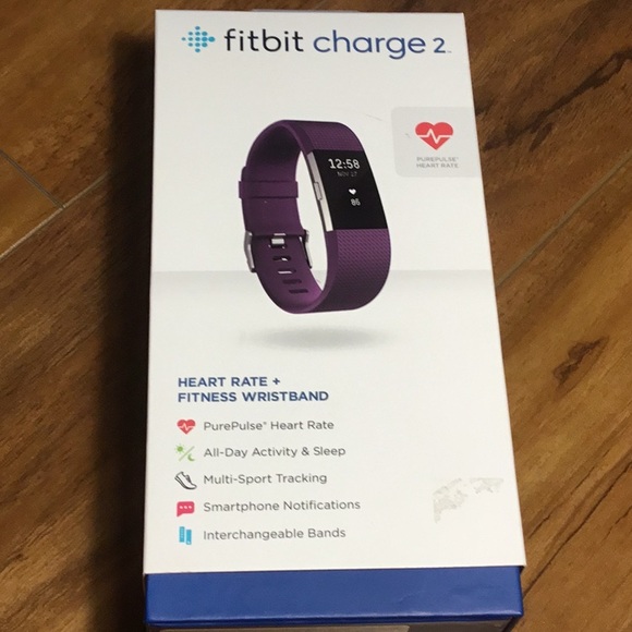 Fitbit Accessories - NWOT Fitbit Charge 2 W/ Small Plum Band